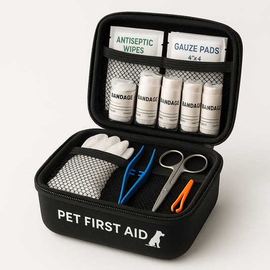 Dog Emergency Care Kit Contents - Bandages and Medical Supplies
